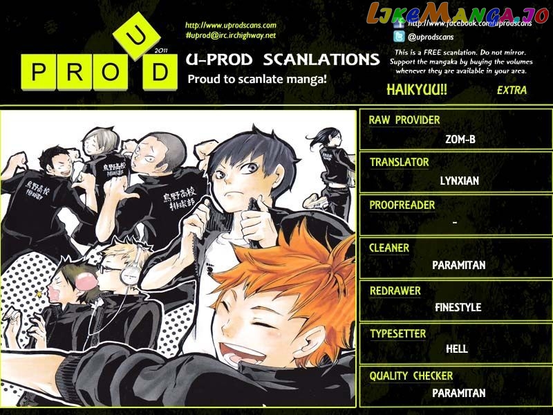Haikyuu!!, Chapter 11.5 image 1